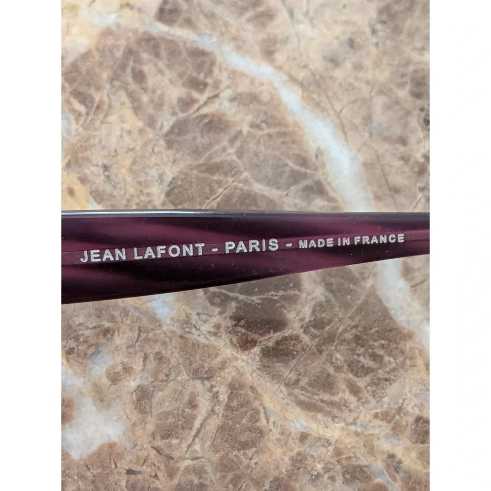 Jean Lafont Paris Facile 857 Eyeglasses Frame France 52 17 142mm Womens Purple